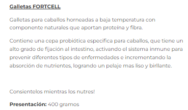 SNACKS GALLETAS FORTCELL 400 GR