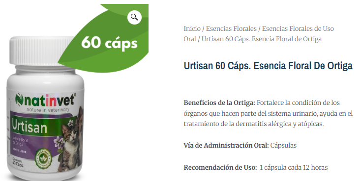 Urtisan Frasco x 60 Capsulas
