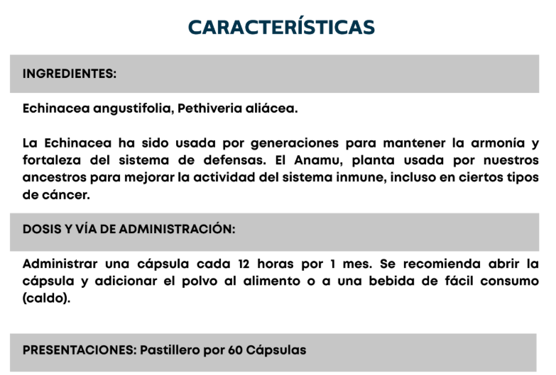 InmunechFrasco x 60 Capsulas