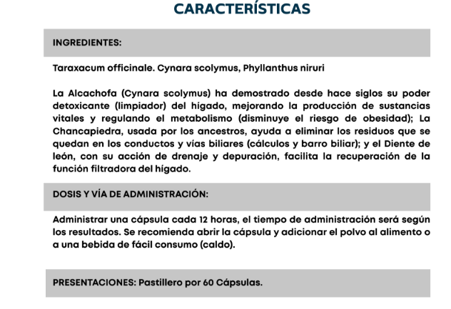 Hepatosan Frasco x 60 Capsulas
