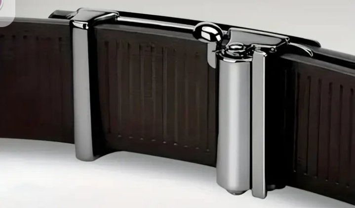 Cinturón de Diseño con Hebilla Masonica Automática para Hombre