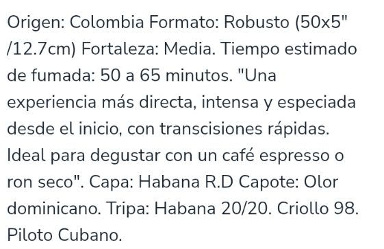 TORPEDO (CAPA HABANA)	6 X 52 RING