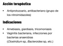 Tinidazol 200 mg/ml suspensión frasco x 15 ml