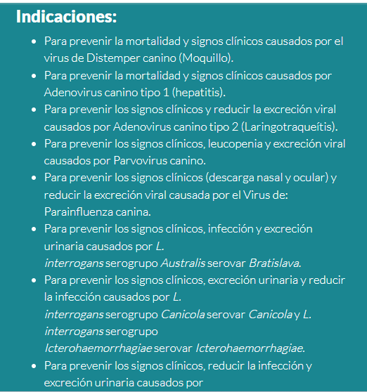Vacuna Hexavalente Vibix C6R (Vibix)