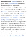 METILPREDNISOLONA SUCCIONATO 500MG/8ML caja x 10 ampollas 