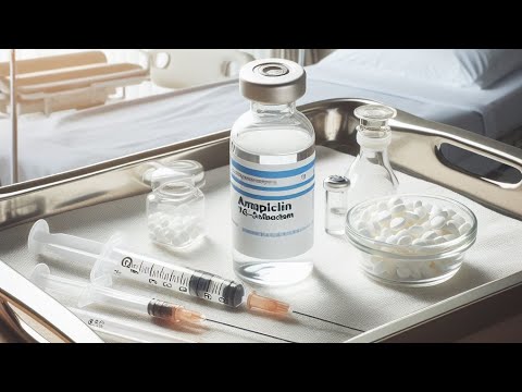 Ampicilina + Sulbactam  amp 1,5 grs caja x 10 ampollas