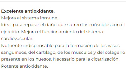 Vita C Pura al 99% Recubierta 