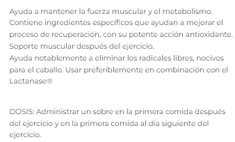 Recovery Sobre x 40 grs
