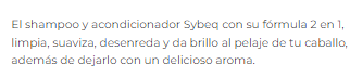 SHAMPOO 2 EN 1 SYBEQ