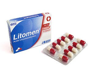 Acido Ursodesoxicólico (Ursacol) 300 mg cap cja x 10