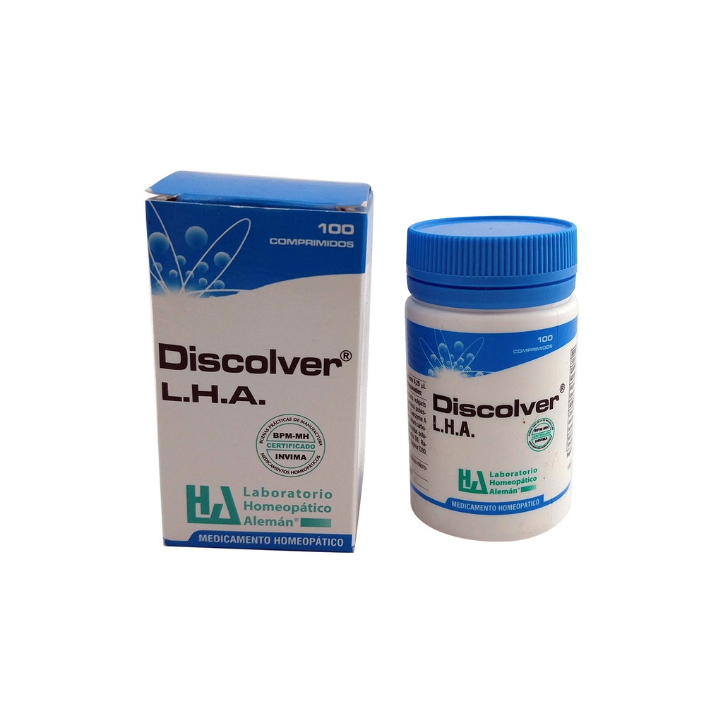 Discolver Lha comprimidos x 100