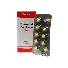 Tramadol 50 mg Cap blister x 10 uni