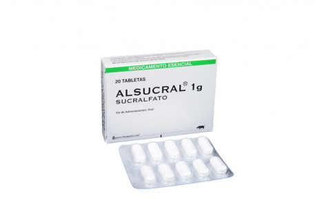 Sucralfato 1 gr tab caja x 20