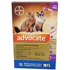 Advocate Gatos x 0.8 ml hasta 8 kg