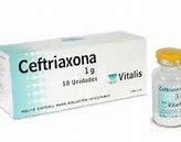 Ceftriaxona 1 gr amp caja x 10 