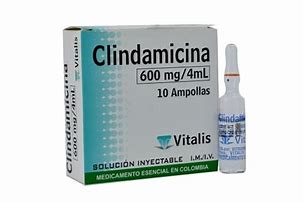 Clindamicina 600 mg amp caja x 30 amp 