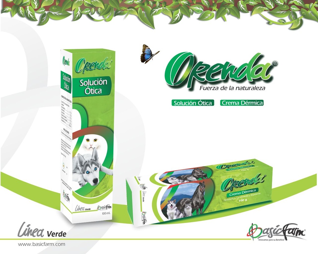 Orenda solución otica