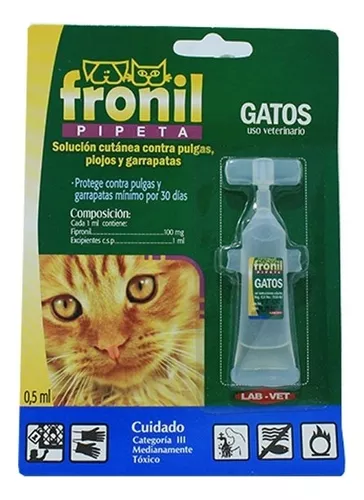 Fronil gatos 