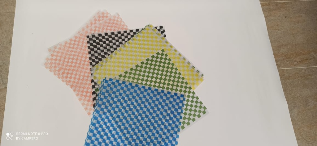 Papel Parafinado cortado x 10 Kilos según necesidad corte