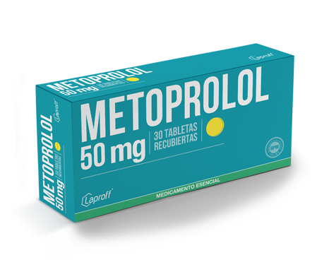 Metoprolol Tartrato 50 Mg X 600 Tab