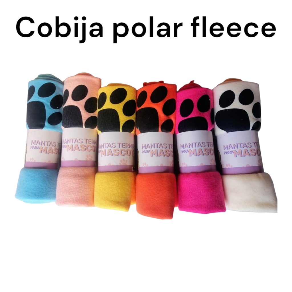 Cobija Polar Fleece Para Mascotas Talla S (80x80 cms) (copia)