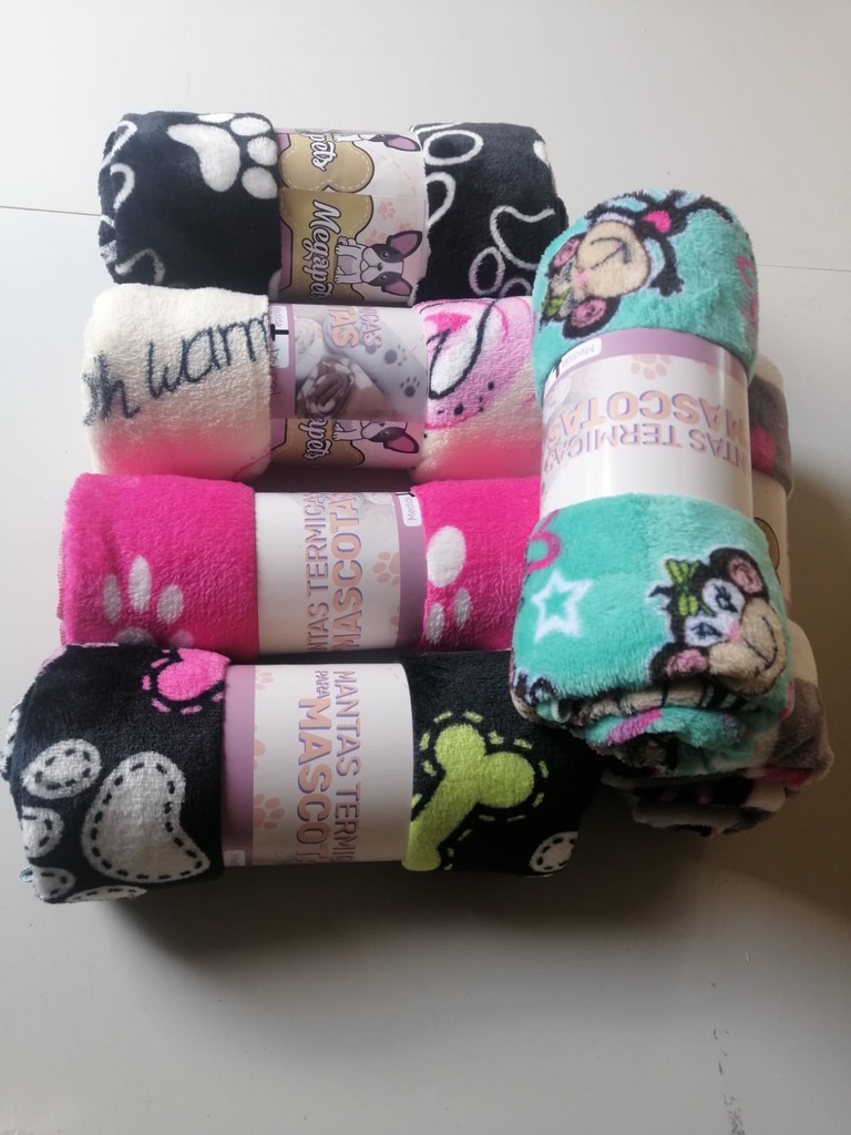 Manta Térmica Para Mascotas Talla L (1 mt x96 cms)  