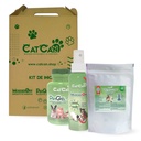 Kit de Inicio Cat Can 3 Productos (Pipi Gel, Morder Off, Popocatch) ideal para nuevos integrantes en tu familia
