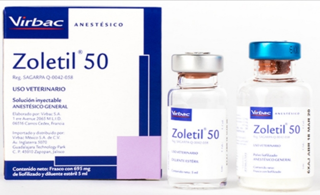 Zoletil 50 iny x 5 ml