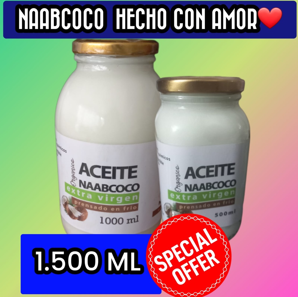 Aceite De Coco 1,5 Lt 