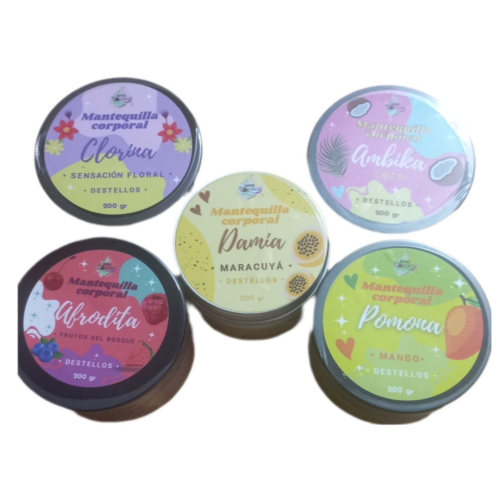 Mantequilla Corporal NAABCOCO x 5 unidades