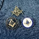 3 pines de esmalte vintage de la masonería, símbolos de hermandad en aleación de zinc antiguo, insignias coleccionables ocultistas con diseños