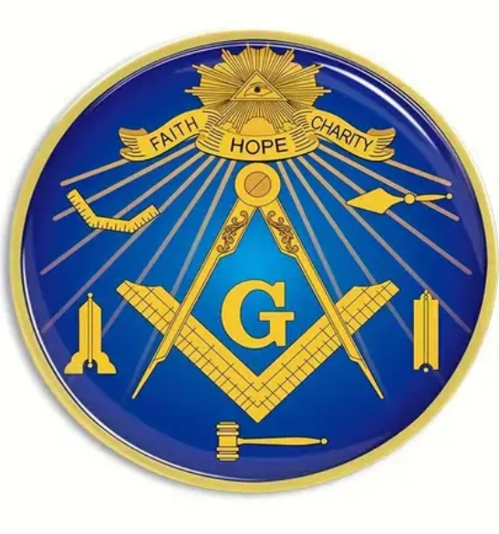 Pin Masonería Azul Celeste 