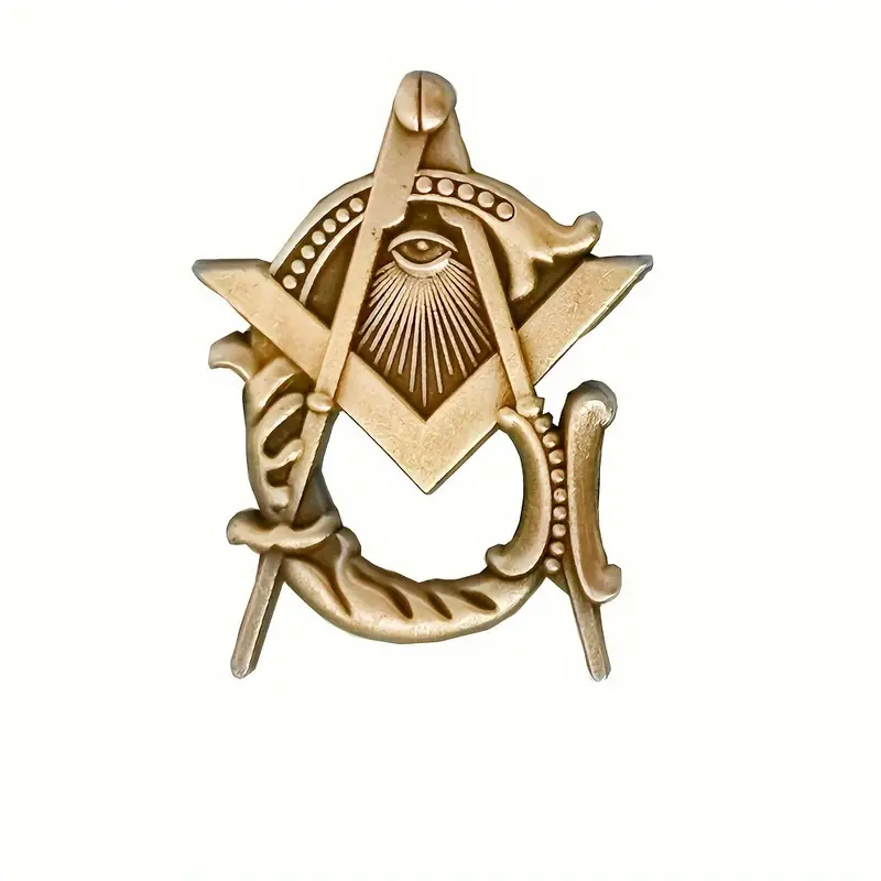 Pin de Solapa Masónico Antigüo
