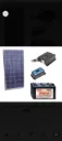 Planta de Energía Solar Máx 100 para casas, fincas, apartamentos