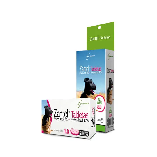 Zantel Tabletas 625mg x 2 tabletas