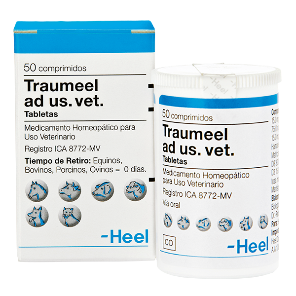 Traumeel Ad Us Vet Tabletas Fco x 50 (Pague 12 reciba 13)