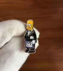 Pin Masonico Homero Simpson