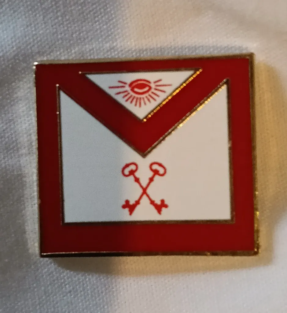 Pin masonico Maestro Tesorero REAA