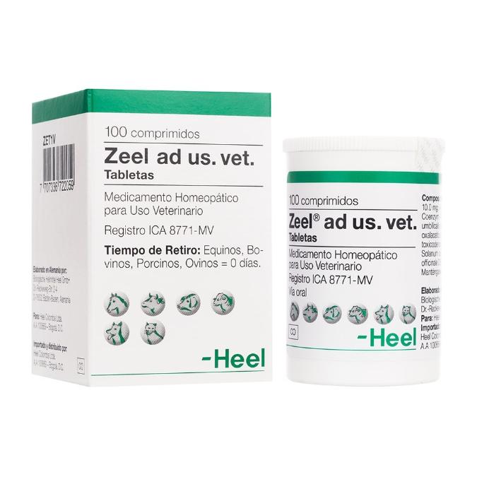 Zeel Compositum Ad Us Vet x 100 Tabletas  (Individual)