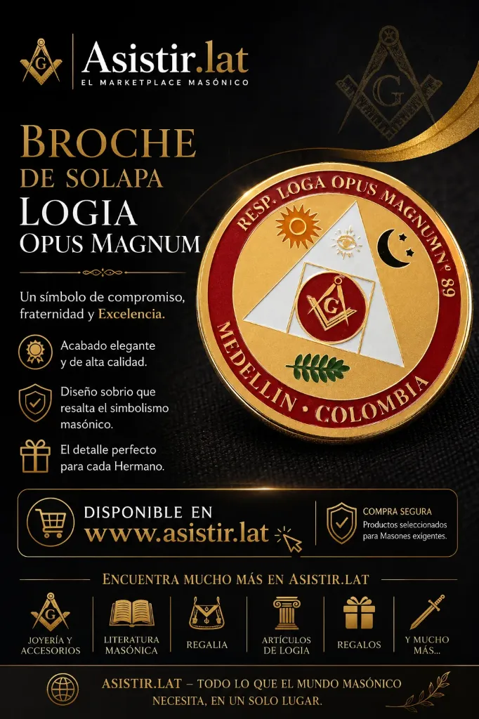 Broche solapa, Logia Opus Magnum  (Individual)