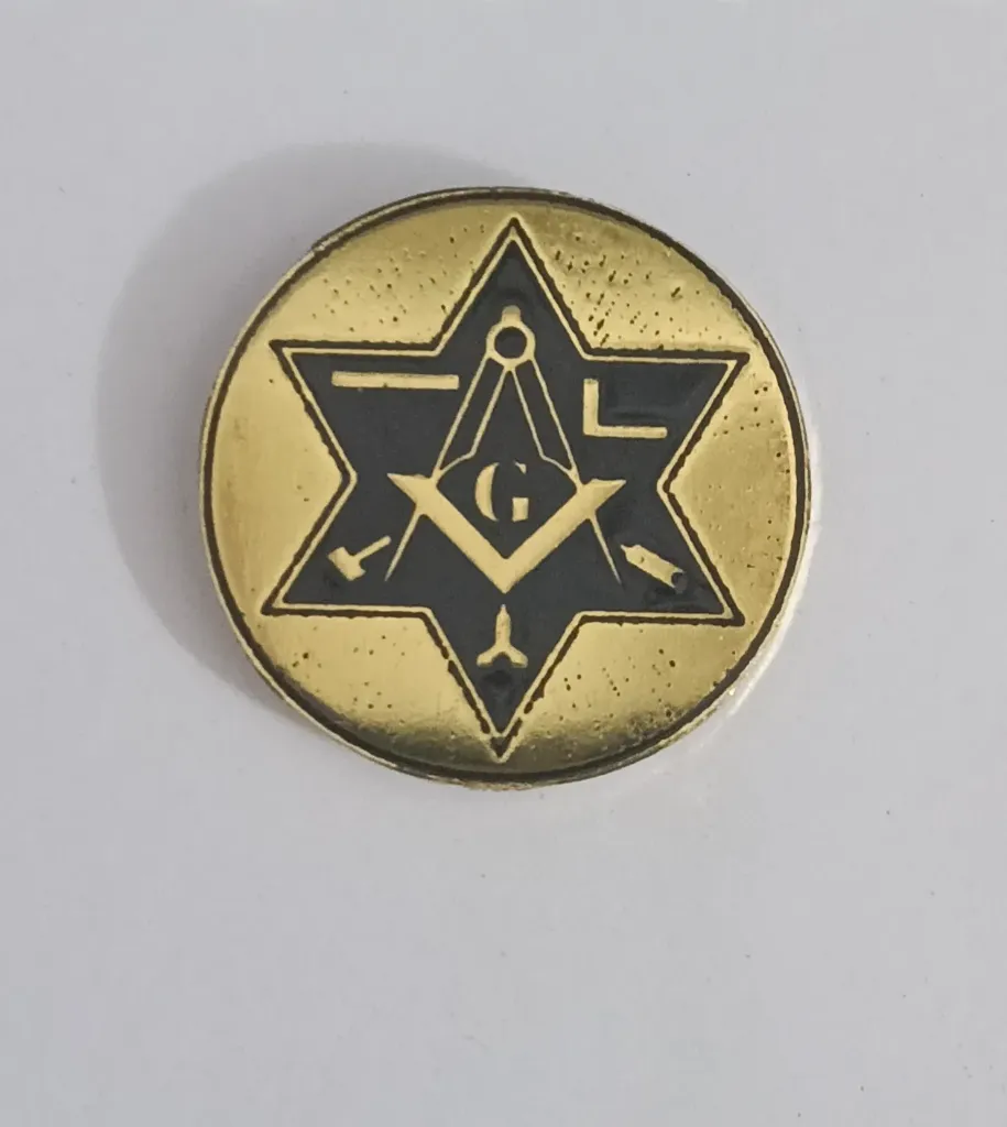 Pin masonico Estrella 6 puntas