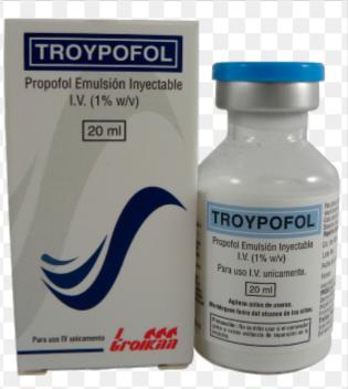 Propofol 1% ampolla 20 ml