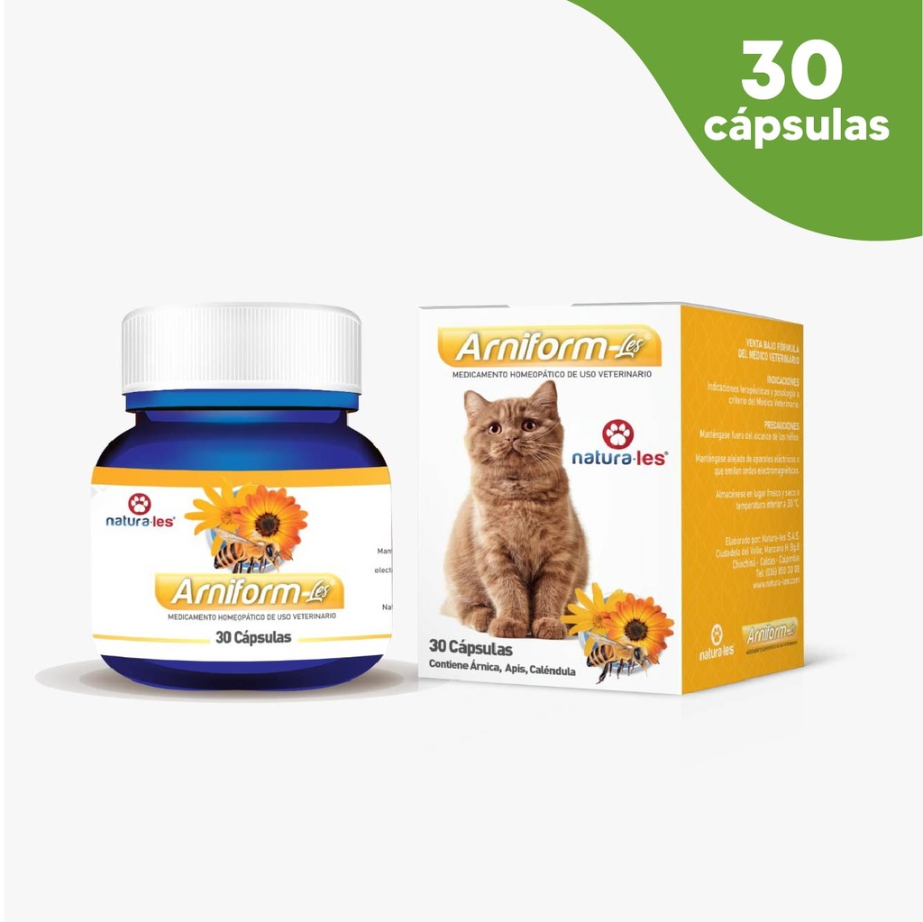 Arniform-Les Gatos x 30 cápsulas
