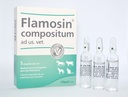 Flamosin Compositum Vet ampolla x 5 ml (Mucosa) caja x 5 ampollas 