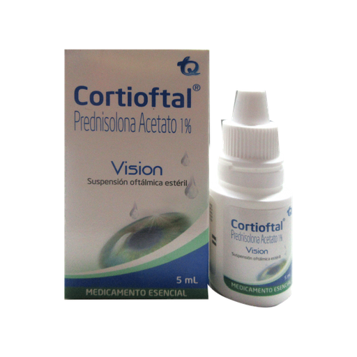 Prednisolona 1 % 10 mg/1ml got oft fcx5ml x 12 frascos 