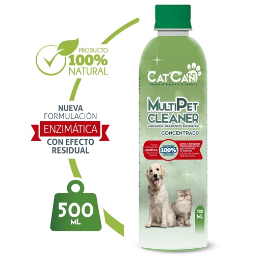 Multipet Cleaner Concentrado x 500 ml