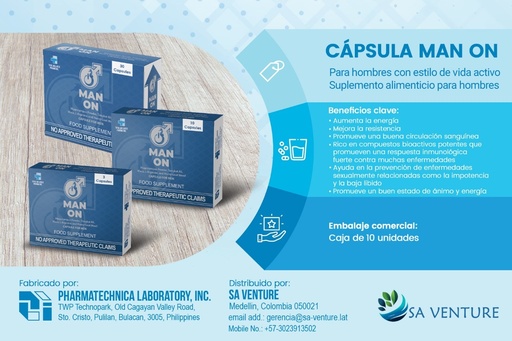 Man One Capsulas
