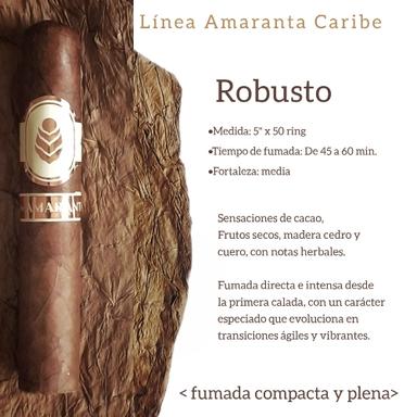 AMARANTA CARIBE ROBUSTO (CAPA HABANA)	5 X 52 RING