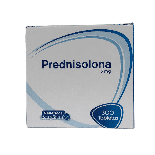 Prednisolona 5 mg tab caja x 300
